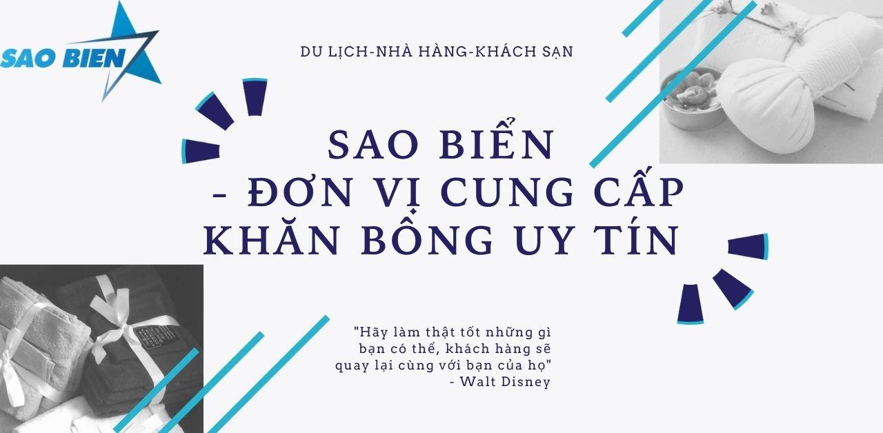 Sao Biển công ty chuyên cung cấp đồ dùng khách sạn